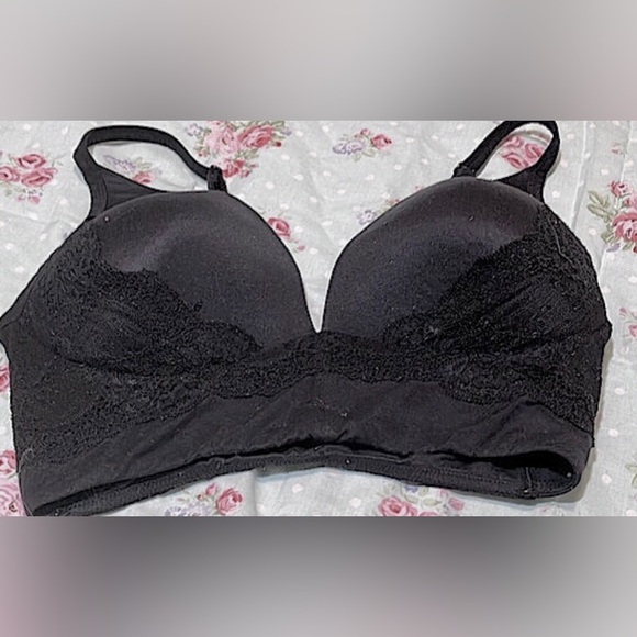 Shimera Lacey pullover bra in black color Size 36D - Picture 1 of 9